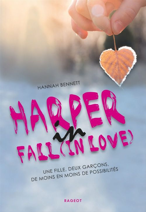 ebook cover of Harper in fall (in love), by Hannah Bennett