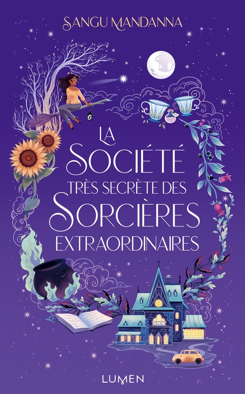 ebook cover of La Société très secrète des sorcières extraordinaires, by Sangu Mandanna