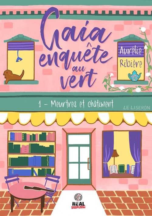 Couverture ebook de Meurtres et Châtiment, de Aurélie Ribière