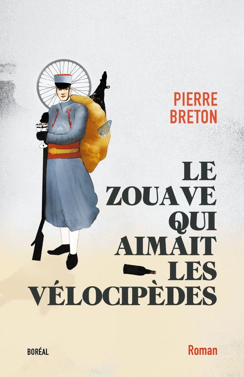 ebook cover of Le Zouave qui aimait les vélocipèdes, by Pierre Breton