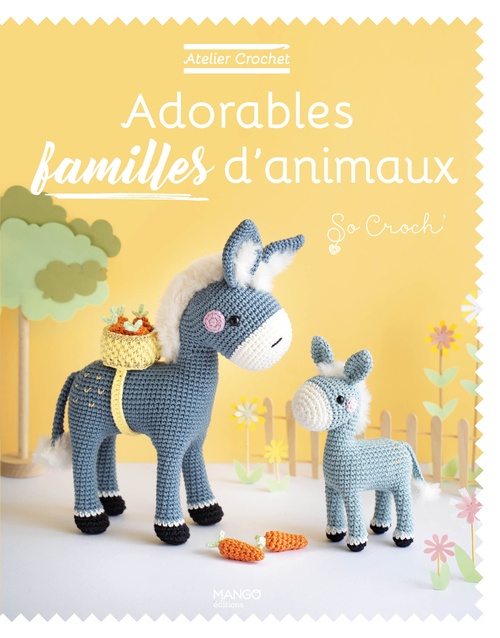 Couverture ebook de Adorables familles d'animaux, de Marie Clesse
