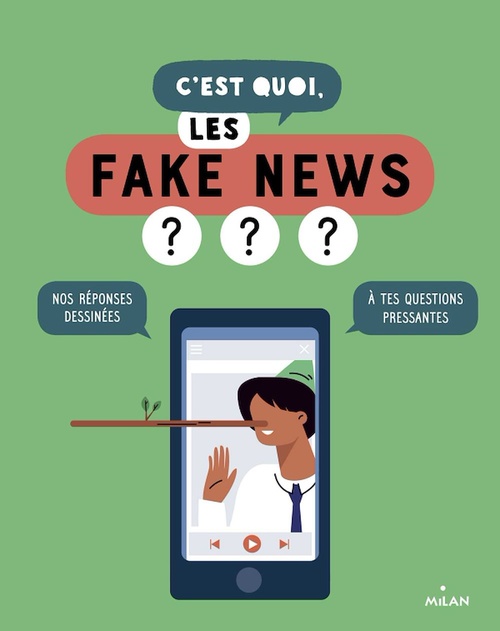 ebook cover of C'est quoi, les fake news ? NE, by Collectif