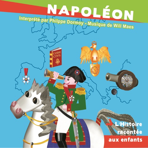 audiobook cover of Napoléon, by John Mac