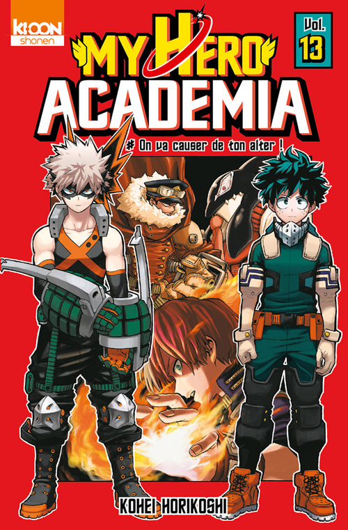 Couverture ebook de My Hero Academia T13, de Kohei Horikoshi