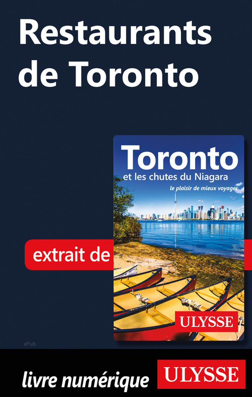 Couverture ebook de Restaurants de Toronto, de Benoit Legault
