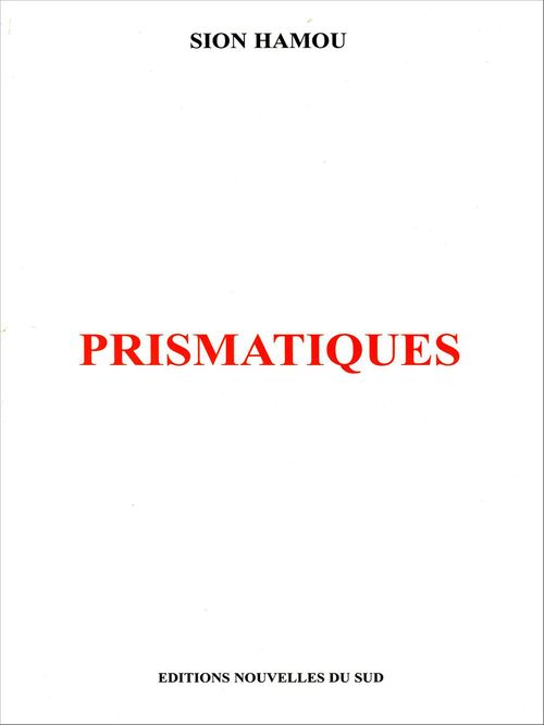 Couverture ebook de Prismatiques, de Sion Hamou