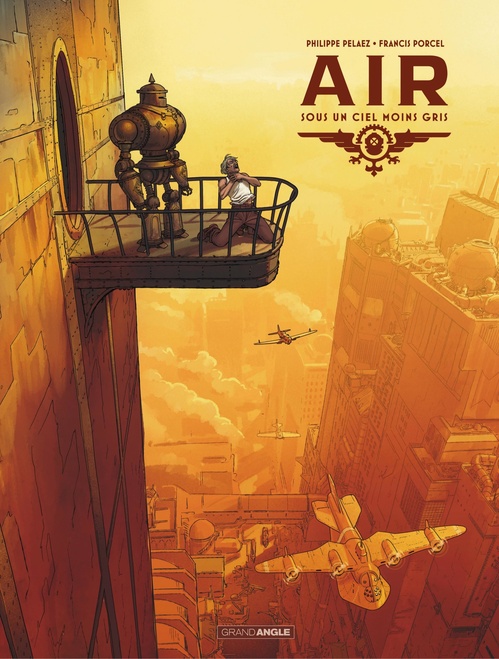 ebook cover of Air - Tome 1 - Sous un ciel moins gris, by Philippe Pelaez