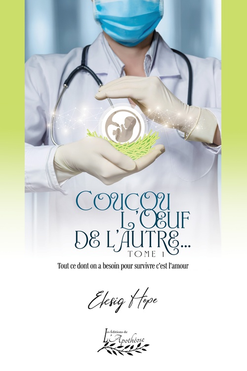 Couverture ebook de Coucou l'oeuf de l'autre tome 1, de Elsing Hope