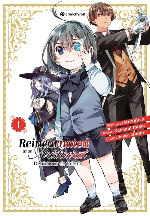 ebook cover of Reincarnated As An Aristocrat Tome 01, by