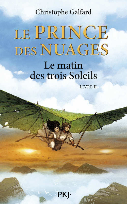Couverture ebook de Le prince des Nuages - tome 2 Le matin des trois soleils, de Christophe Galfard