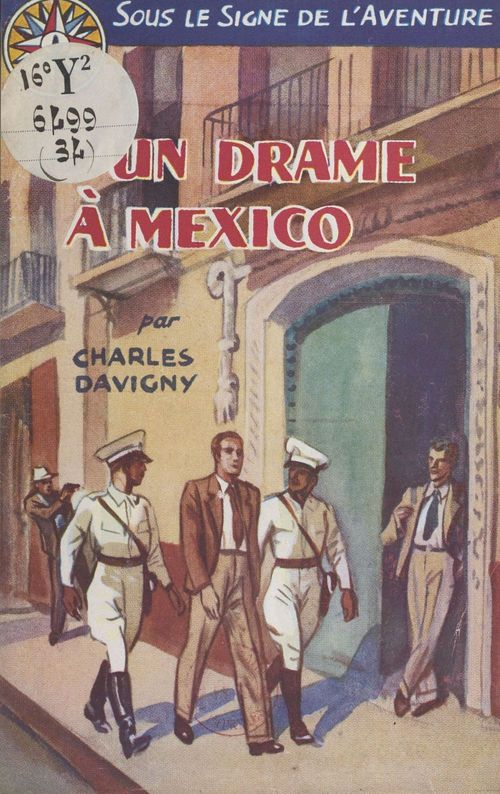 Couverture ebook de Un drame à Mexico, de Charles Davigny
