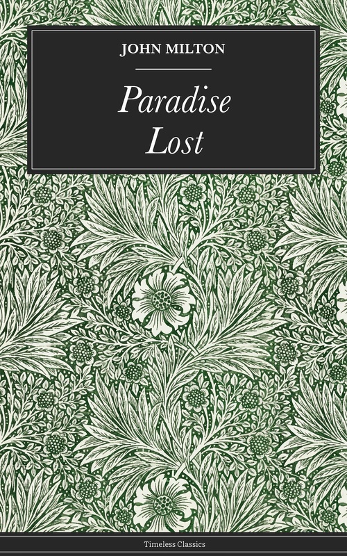 ebook cover of Paradise Lost, by John Milton