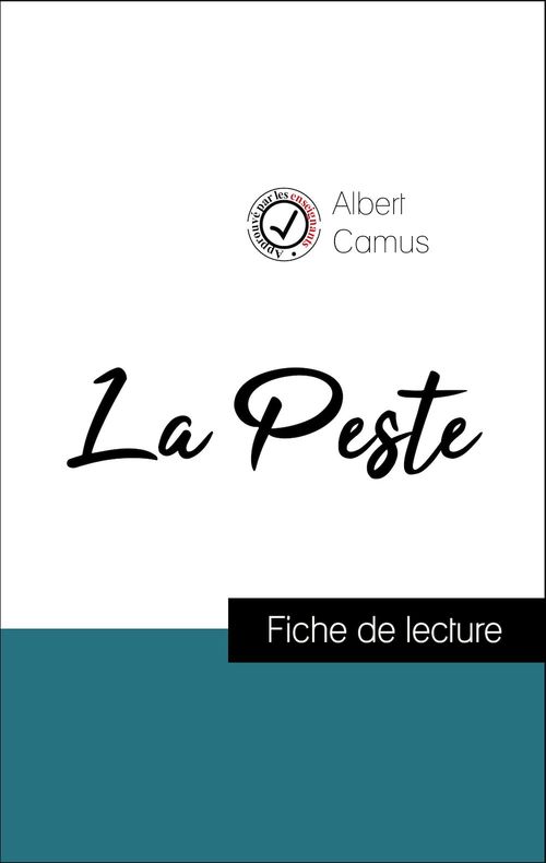 Couverture ebook de Analyse de l'oeuvre : La Peste (résumé et fiche de lecture plébiscités par les enseignants sur fichedelecture.fr), de Albert Camus