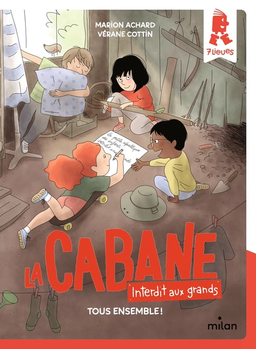 Couverture ebook de La cabane - Interdit aux grands !, Tome 02, de Marion Achard