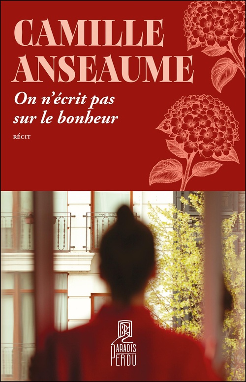 Couverture ebook de On n'écrit pas sur le bonheur, de Camille Anseaume