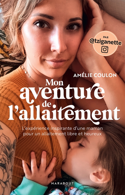 Couverture ebook de Mon aventure de l'allaitement, de Amélie Coulon
