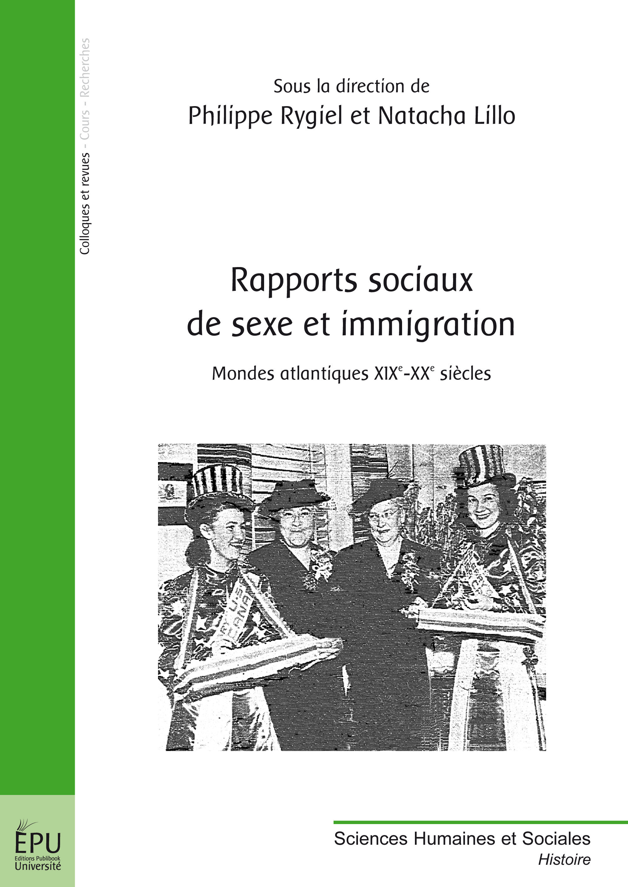 ebook cover of Rapports sociaux de sexe et immigration, by Collectif, Natacha Lillo, Philippe Rygiel