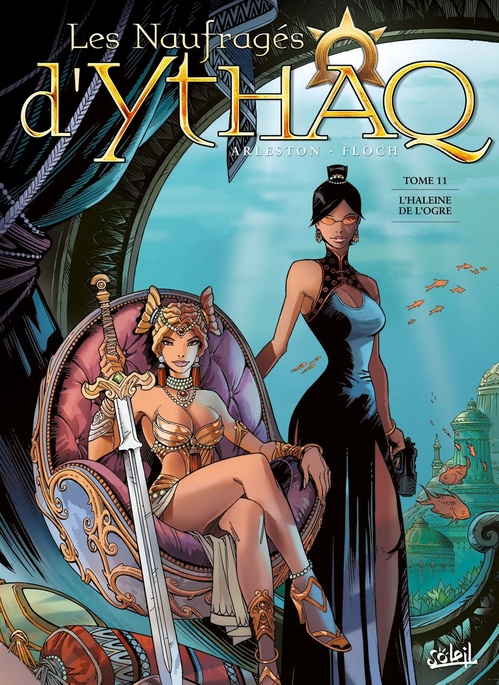 Couverture ebook de Les Naufragés d'Ythaq T11 - L'Haleine de l'Ogre, de Christophe Arleston