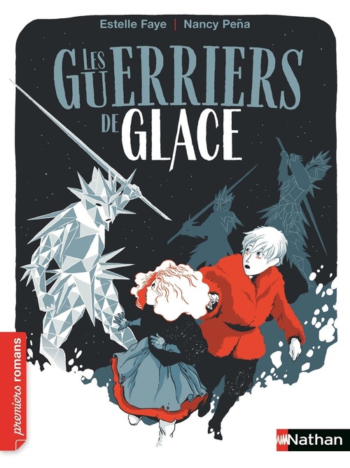Couverture ebook de Les Guerriers de glace, de Estelle Faye