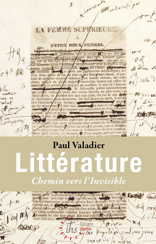 ebook cover of Littérature, by Paul Valadier