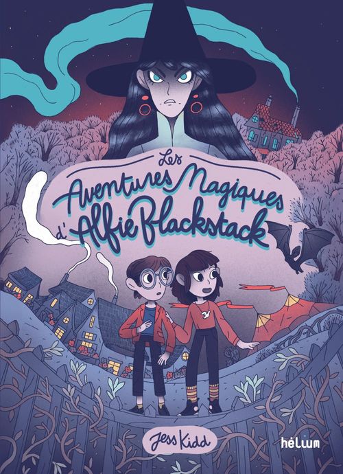 ebook cover of Les Aventures magiques d'Alfie Blackstack, by Jess Kidd