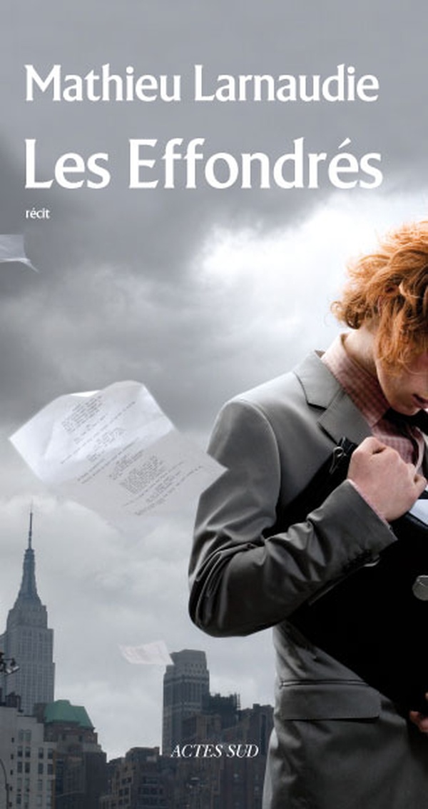 ebook cover of Les Effondrés, by Mathieu Larnaudie