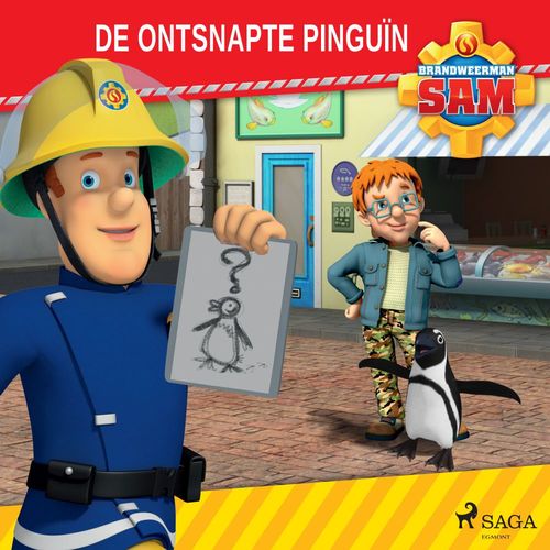 audiobook cover of Brandweerman Sam - De ontsnapte pinguïn, by Mattel