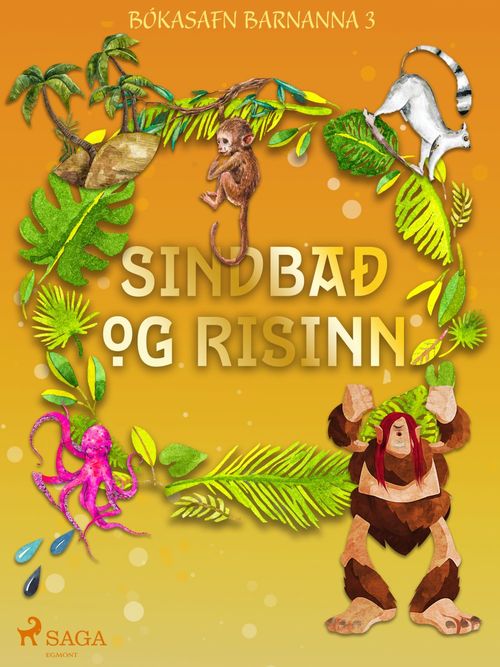 Couverture ebook de Sindbað og risinn, de OþEkktur