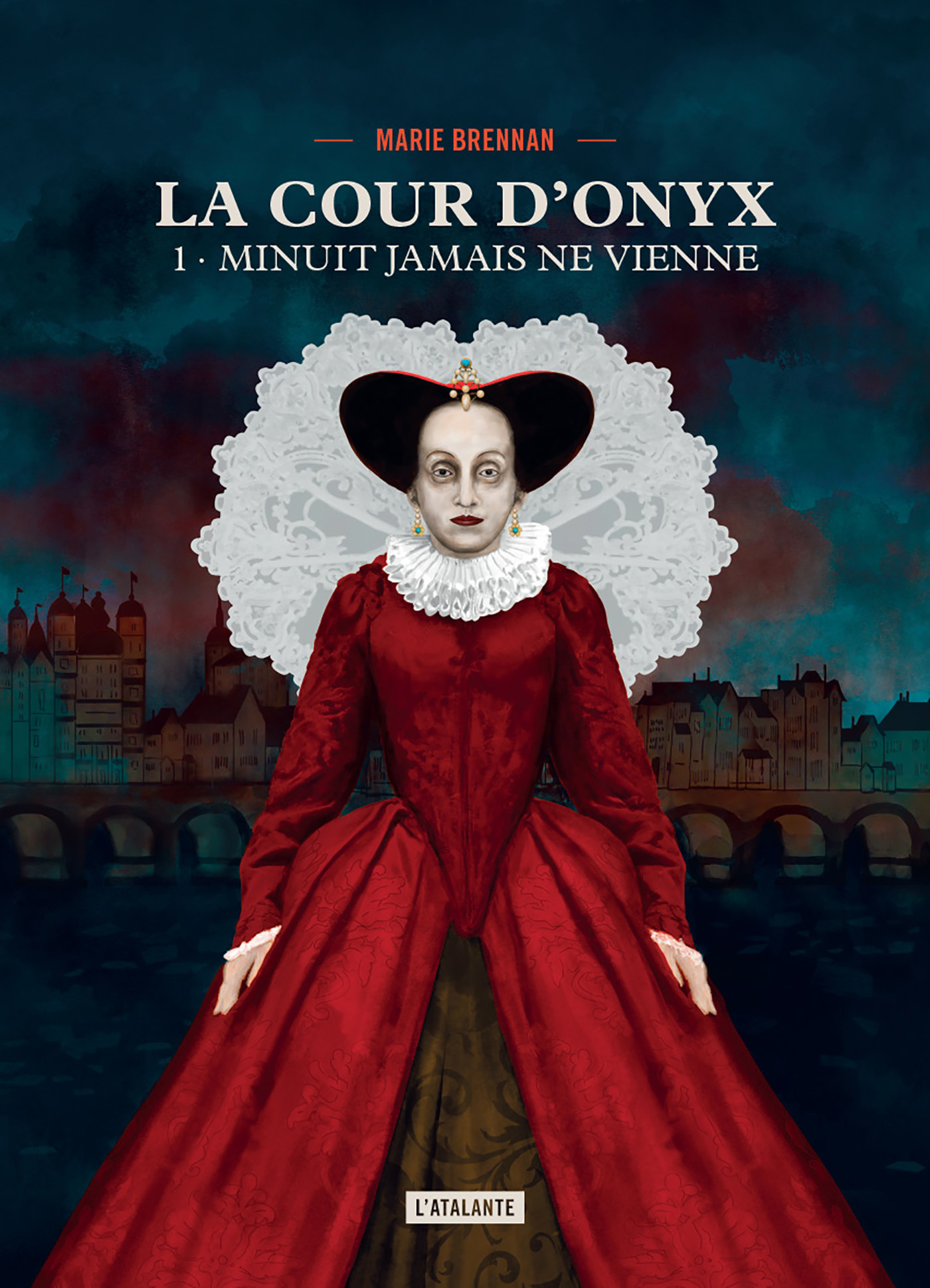 ebook cover of Minuit jamais ne vienne, by Marie Brennan