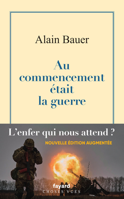 Couverture ebook de Au commencement était la guerre, de Alain Bauer