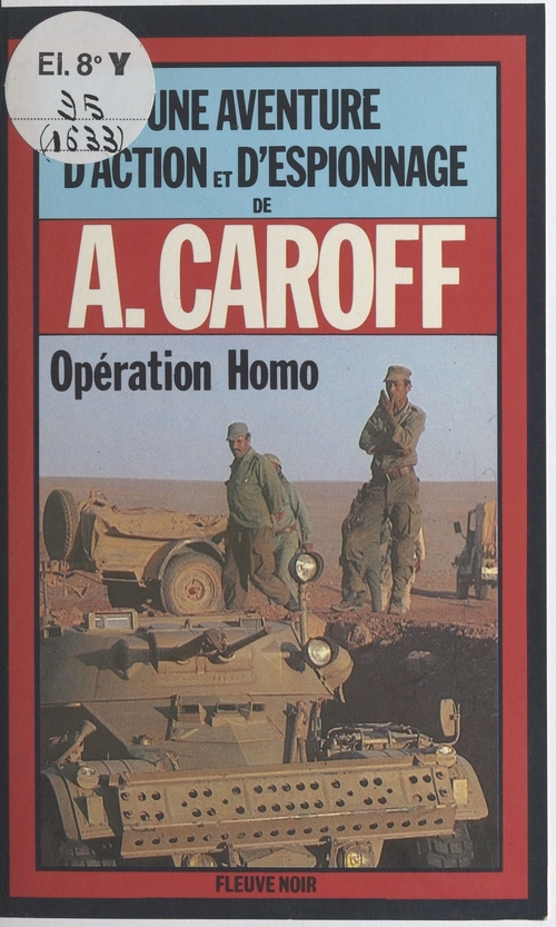 ebook cover of Opération Homo, by Andre Caroff
