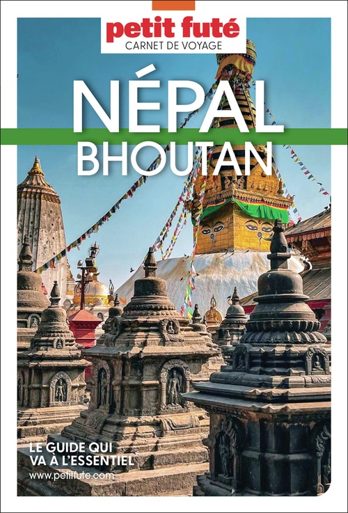 Couverture ebook de Guide Népal Bhoutan 2026 Carnet Petit Futé, de Collectif
