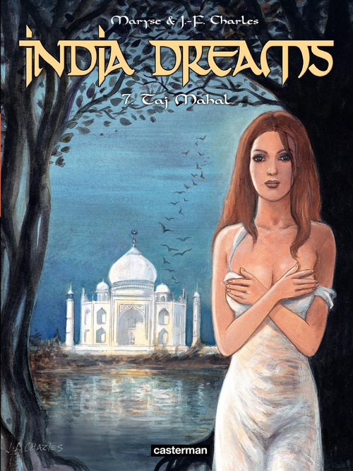 Couverture ebook de India Dreams (Tome 7) - Taj Mahal, de Jean-françois Charles, Maryse Charles