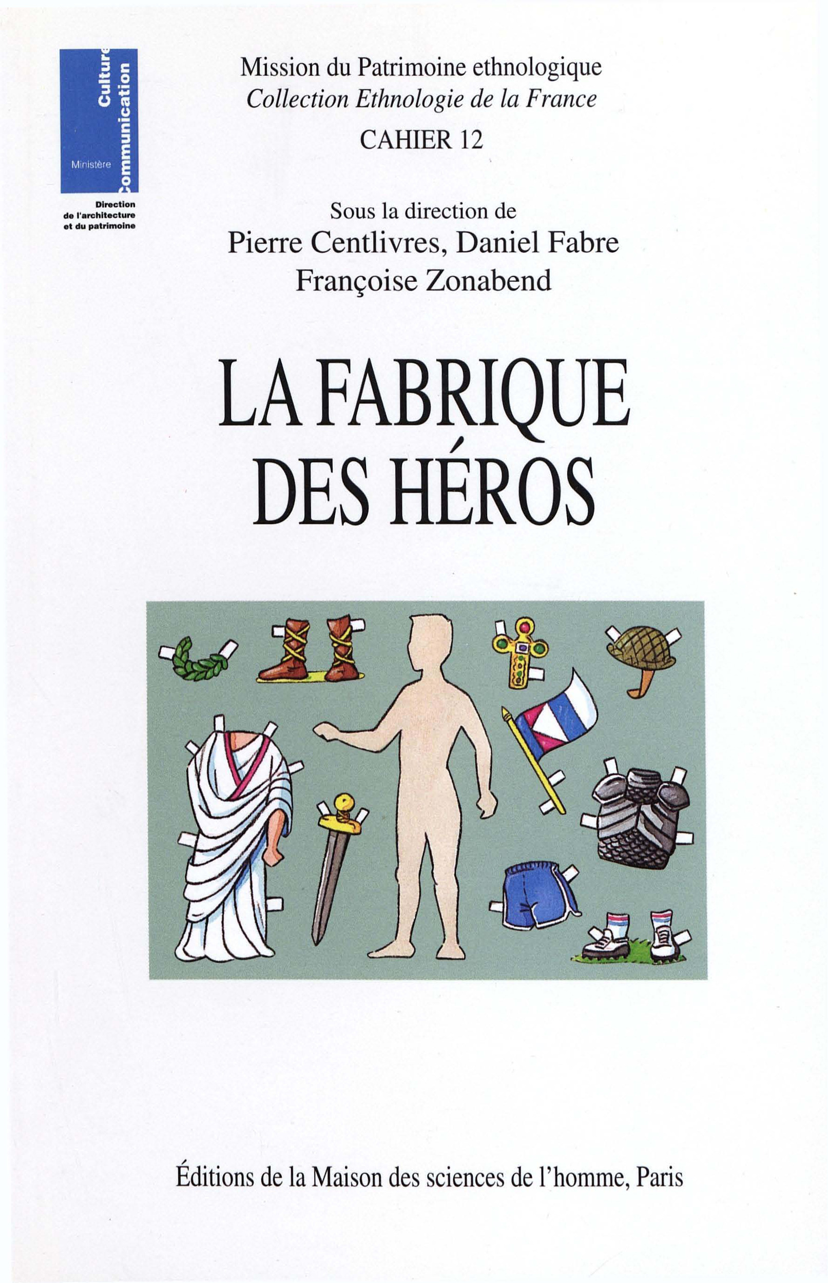 Couverture ebook de La fabrique des héros, de