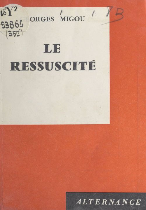 Couverture ebook de Le ressuscité, de Georges Migou