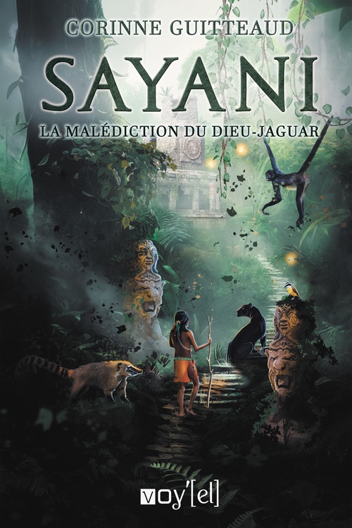 Couverture ebook de Sayani, de Corinne Guitteaud