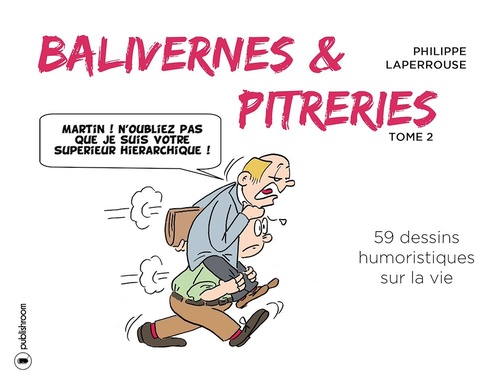 Couverture ebook de Balivernes et pitreries, de Philippe Laperrouse