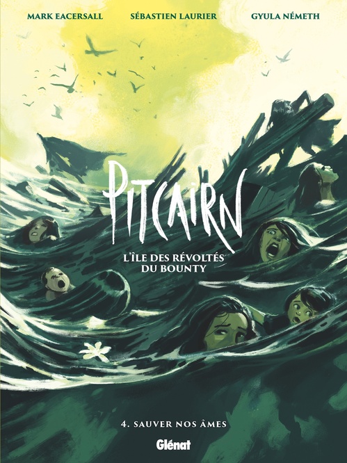 Couverture ebook de Pitcairn - L'île des Révoltés du Bounty - Tome 04, de Gyula Németh