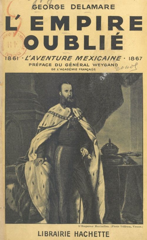 Couverture ebook de L'empire oublié, de George Delamare