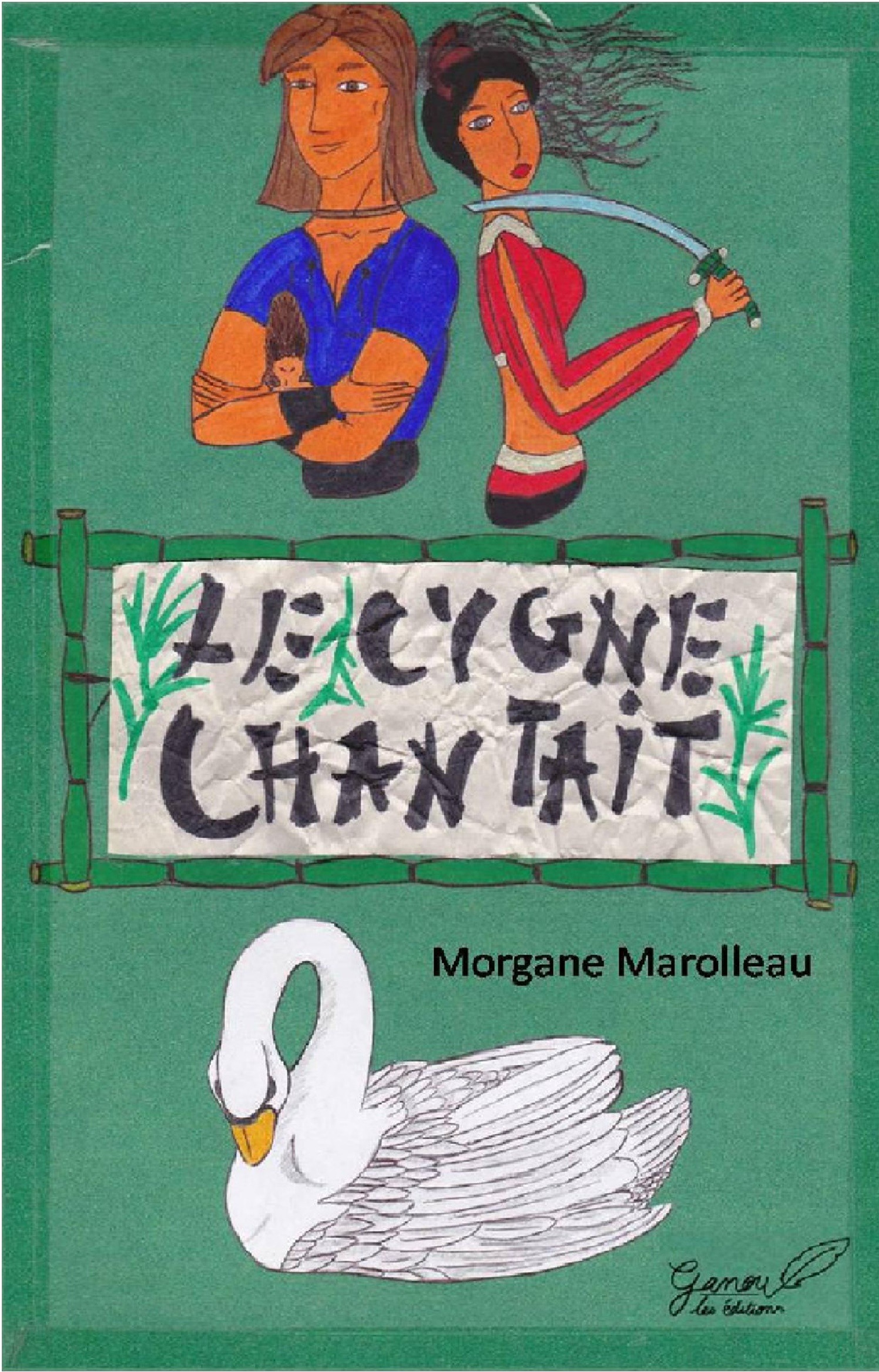 Couverture ebook de Le Cygne Chantait, de Morgane Marolleau