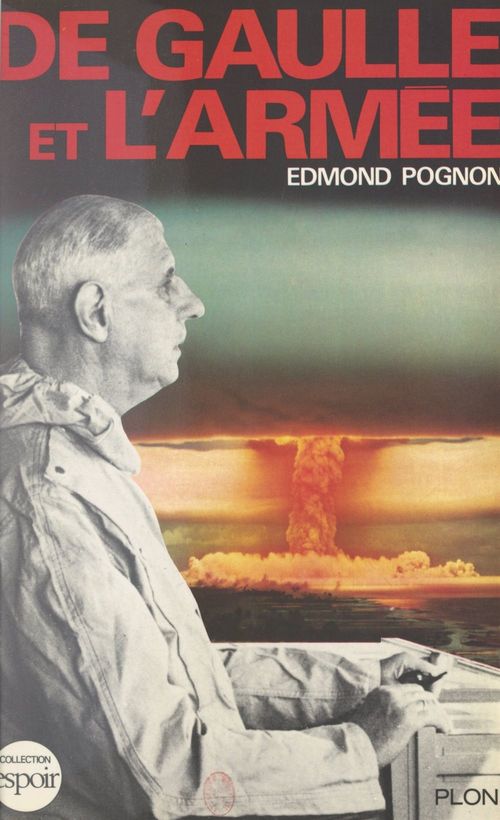 ebook cover of De Gaulle et l'armée, by Edmond Pognon