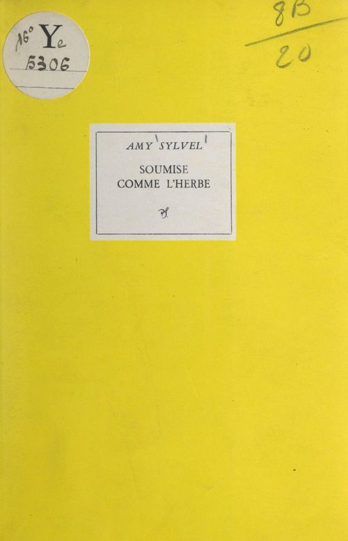 ebook cover of Soumise comme l'herbe, by Amy Sylvel