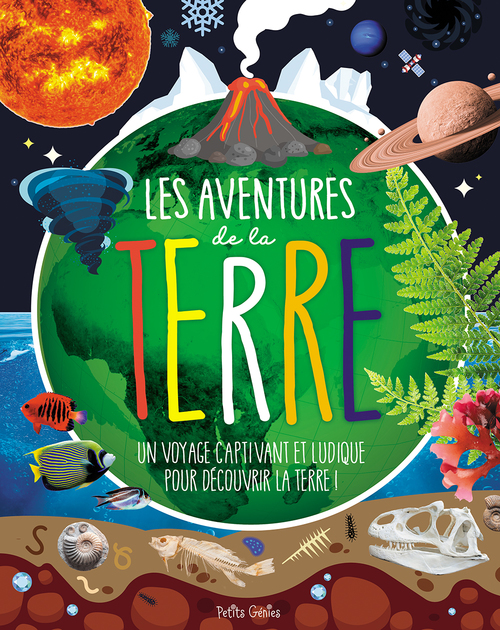 Couverture ebook de Les aventures de la Terre, de Valérie Ménard, Danielle Robichaud