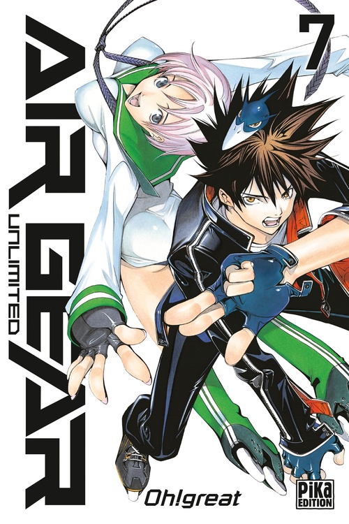 Couverture ebook de Air Gear Unlimited T07, de Oh!great