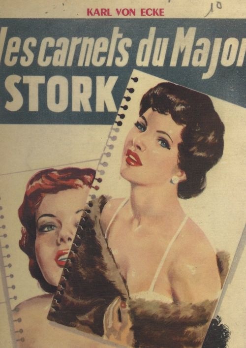 Couverture ebook de Les carnet du Major Stork, de Karl Von Ecke