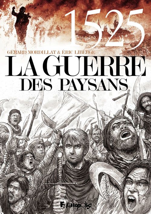 ebook cover of La guerre des paysans, by Eric Liberge, Gérard Mordillat