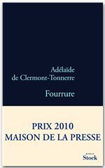 Couverture ebook de Fourrure, de Adélaïde de Clermont-Tonnerre