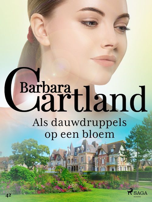 ebook cover of Als dauwdruppels op een bloem, by Barbara Cartland