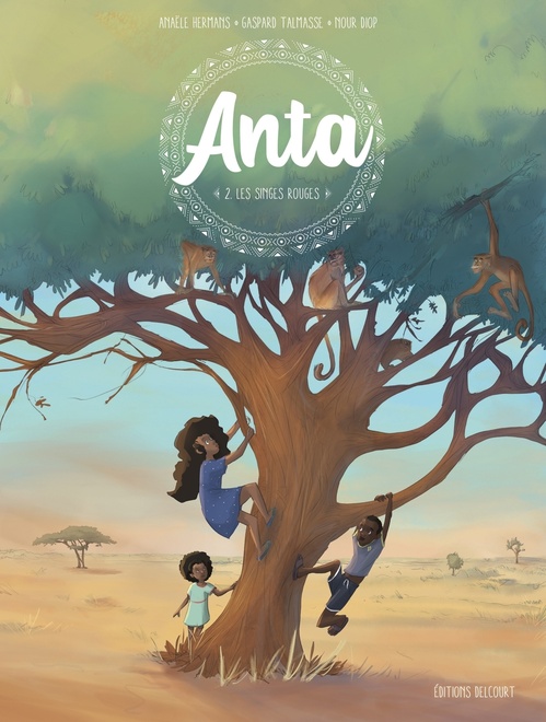ebook cover of Anta T02 - Les singes rouges, by Anaele Hermans