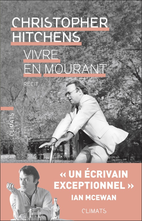 Couverture ebook de Vivre en mourant, de Christopher Hitchens